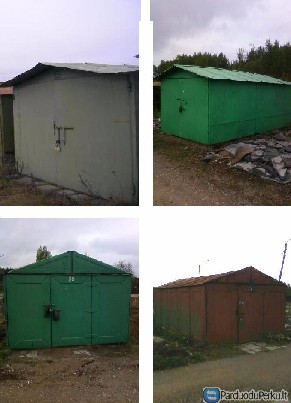 Parduodu metalinius garazus. Galiu pristatyti ...