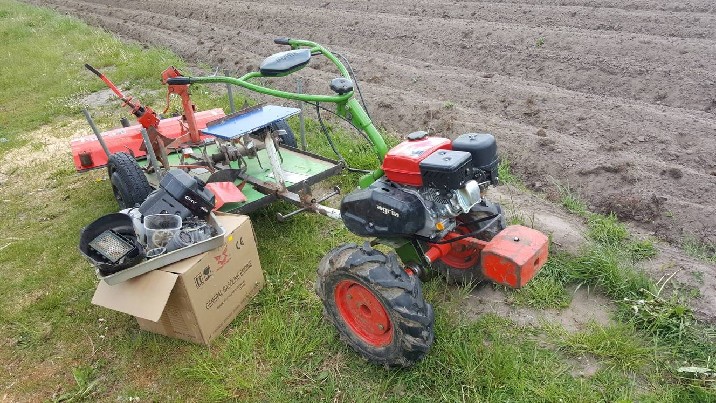 Parduodu motobloką "Agria" su nauju varikliu