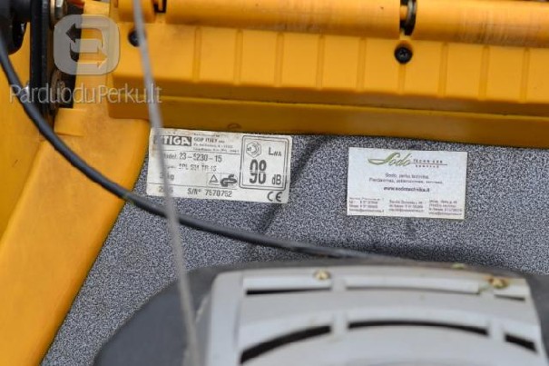 Parduodu naudotą savaeigę žoliapjovę "Stiga" turbo 53 S Comb