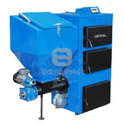 Parduodu naują centrinio šildymo katilą kūrenamą granulėmis 