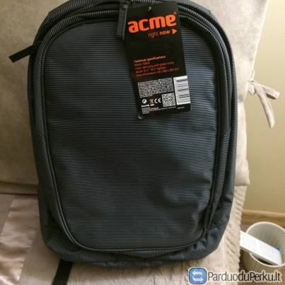 Parduodu naują kuprinę ACME