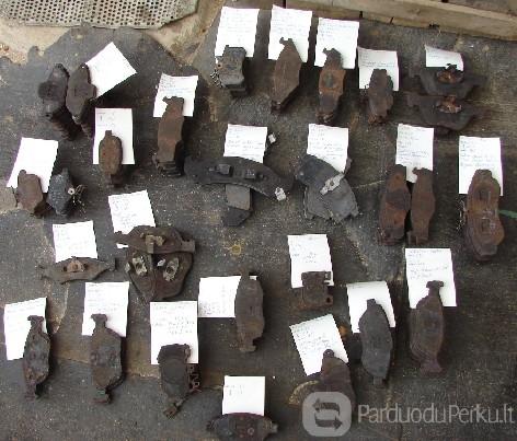 Parduodu naujas ir naudotas stabdžių trinkeles