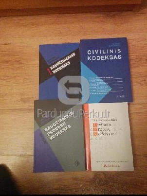 Parduodu nenaudotus kodeksus už 10 lt