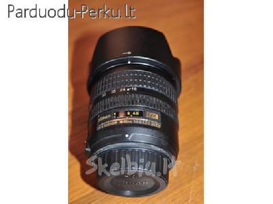 Parduodu Nikkor 18-70 mm F/3.5-4.5G objektyvą