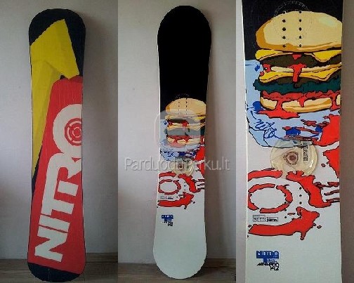 PARDUODU NITRO SNIEGLENTĘ