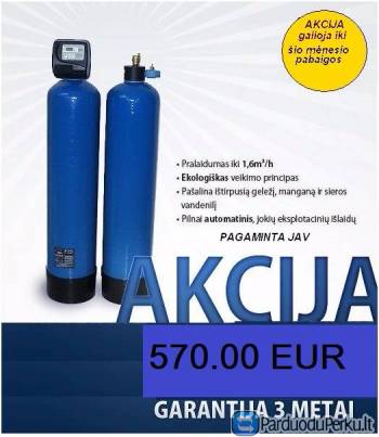 Parduodu piulius vandens filtrus