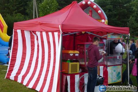 Parduodu profesionalius cukraus vatos, popcorn, gaiviųjų gėrimų ir kt maisto -pramogų aparatus.
