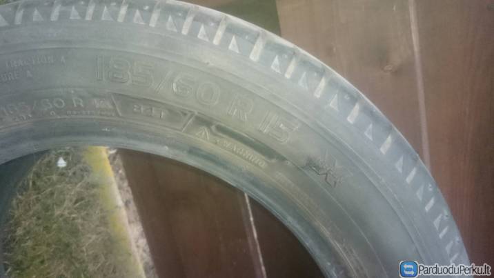 Parduodu R15/R16 devetas padangas