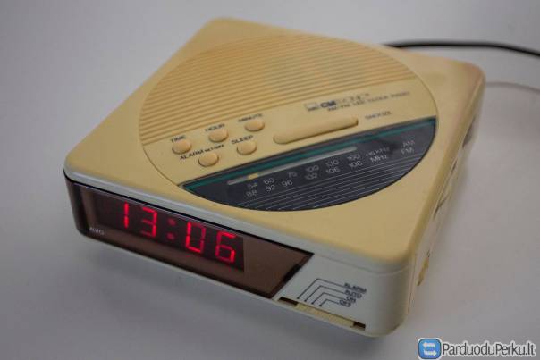 PARDUODU radijo žadintuvą