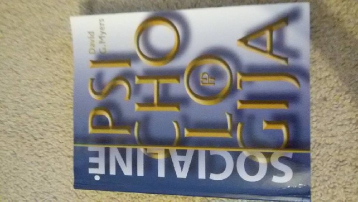 Parduodu "Socialinė psichologija" knyga, autorius Davis G. M