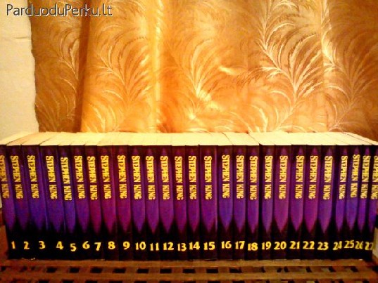 parduodu stephen king knygas