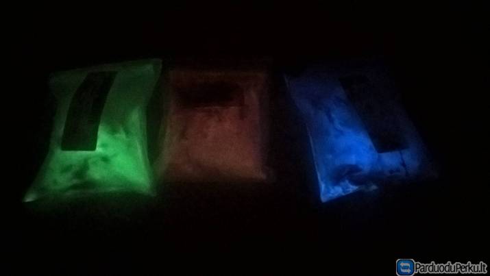 Parduodu šviečiančius pigmentus po 100g