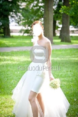 Parduodu vestuvinę suknelę (dviejų dalių)