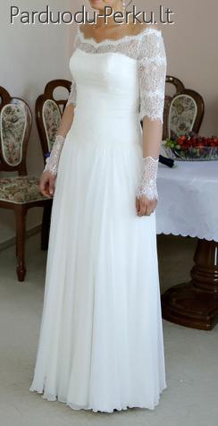 PARDUODU VESTUVINĘ SUKNELĘ