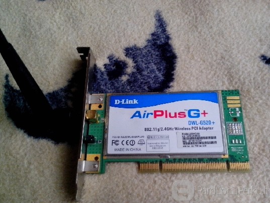 Parduodu WIFI gaudančias tinklo plokštes personaliniams komp