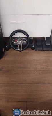 Parduodu žaidimo vairą su pedalais