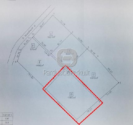 Paruodu 1h1a arba 4h14a sklypa