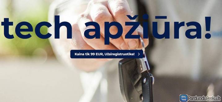 Paruošimas techninei apžiūrai Vilniuje