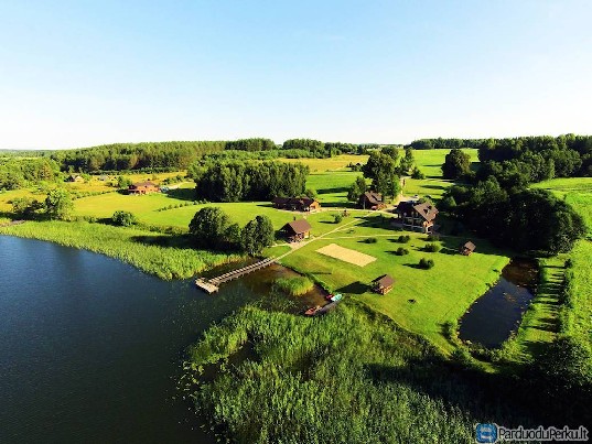 PAS ŠEŠTOKĄ vilos sodybos nuoma šventėms Molėtų rajone