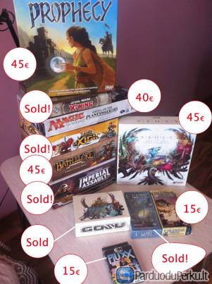 Pasduodu stalo zaidimus