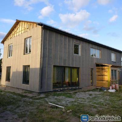 Pastatų šiltinimas ekovata 3€/m2.