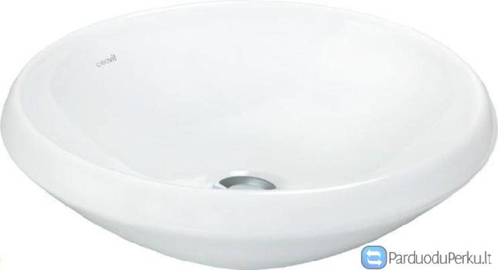 Pastatomi, baldiniai praustuvai Creavit