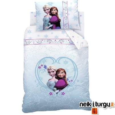 Patalynė FROZEN - Elsa ir Ana - 160x200