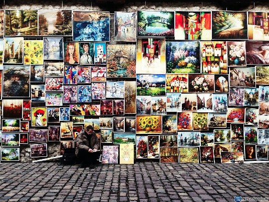 Paveikslai ant drobes