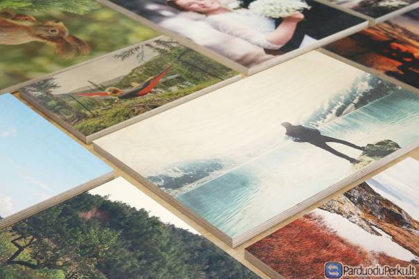 Paveikslai ir nuotraukos ant faneros