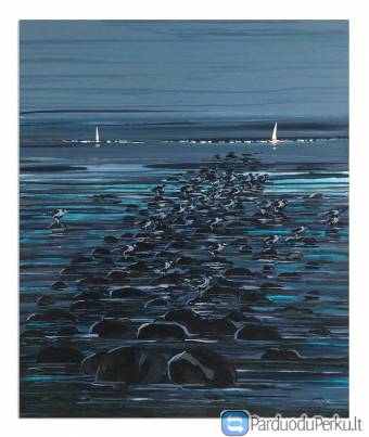 Paveikslas "Paskutinis saulės prisilietimas" 1000x1200 mm.