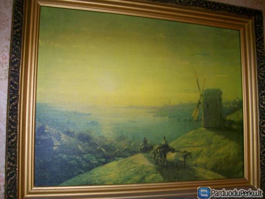 Paveikslo reprodukcija 1977 m.