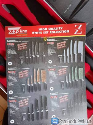 Peilių rinkinys zep line