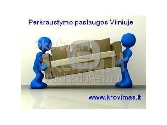 Perkraustymo paslaugos Vilniuje 860097130