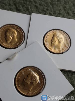 Perku auksines monetas. 5 rubliai