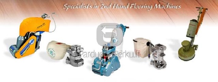 Perku parketo slifavimo masina .