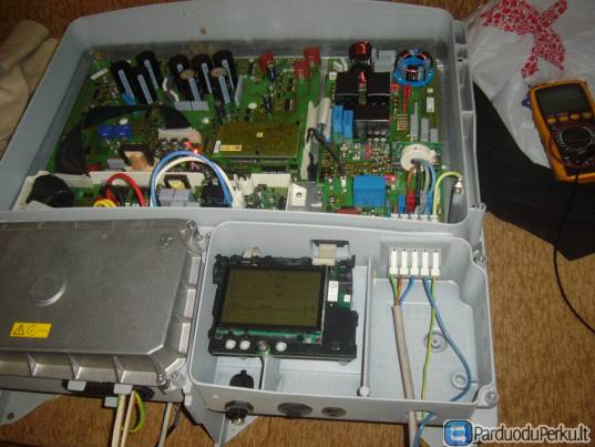 perku SMA inverterį