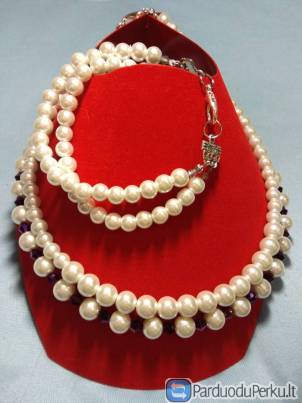 Perlu Veriniai Kolje Karoliai