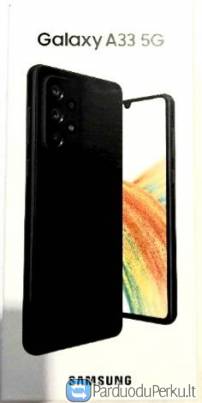 Pigiau naujas — Samsung Galaxy A33 5G telefonas
