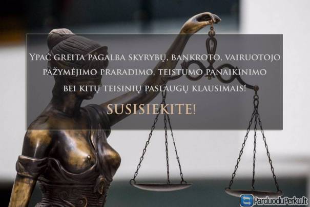 PIGIOS, GREITOS, KOKYBIŠKOS TEISININKO KONSULTACIJOS