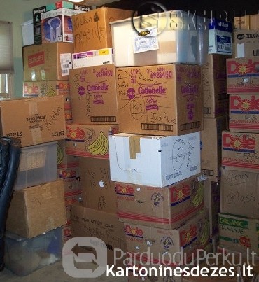 Pigios kartoninės perkraustymo dėžės Vilniuje