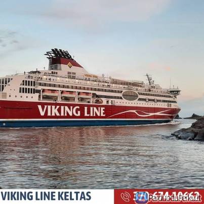 Pigūs keltų bilietai į Suomiją ir iš Suomijos su Viking Line keltu