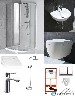 Pilnas dušo kambario įrangos komplektas