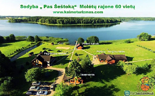 PIRTIS  POILSIS  NAKVYNĖ  prie ežero Molėtų rajone