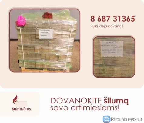 Pjuvenų briketai - Medinčius