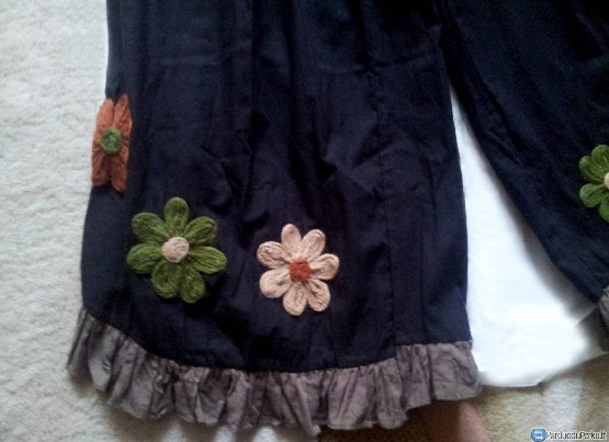 Plačios madingos kelnės universalus dydis