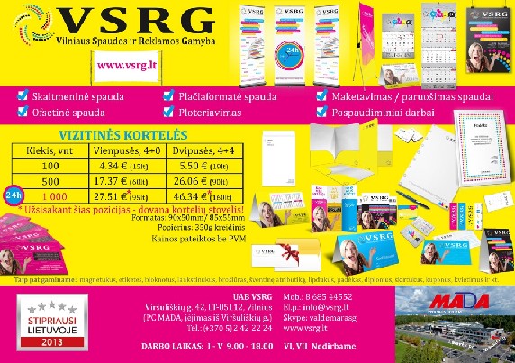 >>Plakatai100vnt. - 39 €, siunciame i visus miestus