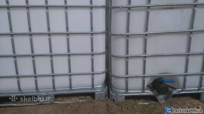 Plastikinis konteineris 1000 l