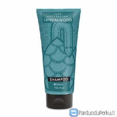 PLAUKŲ ŠAMPŪNAS BE SULFATŲ SU SANDALMEDŽIO ALIEJUMI 200ML