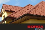 Plieninė stogo danga Borga Elegant čerpės imitacija